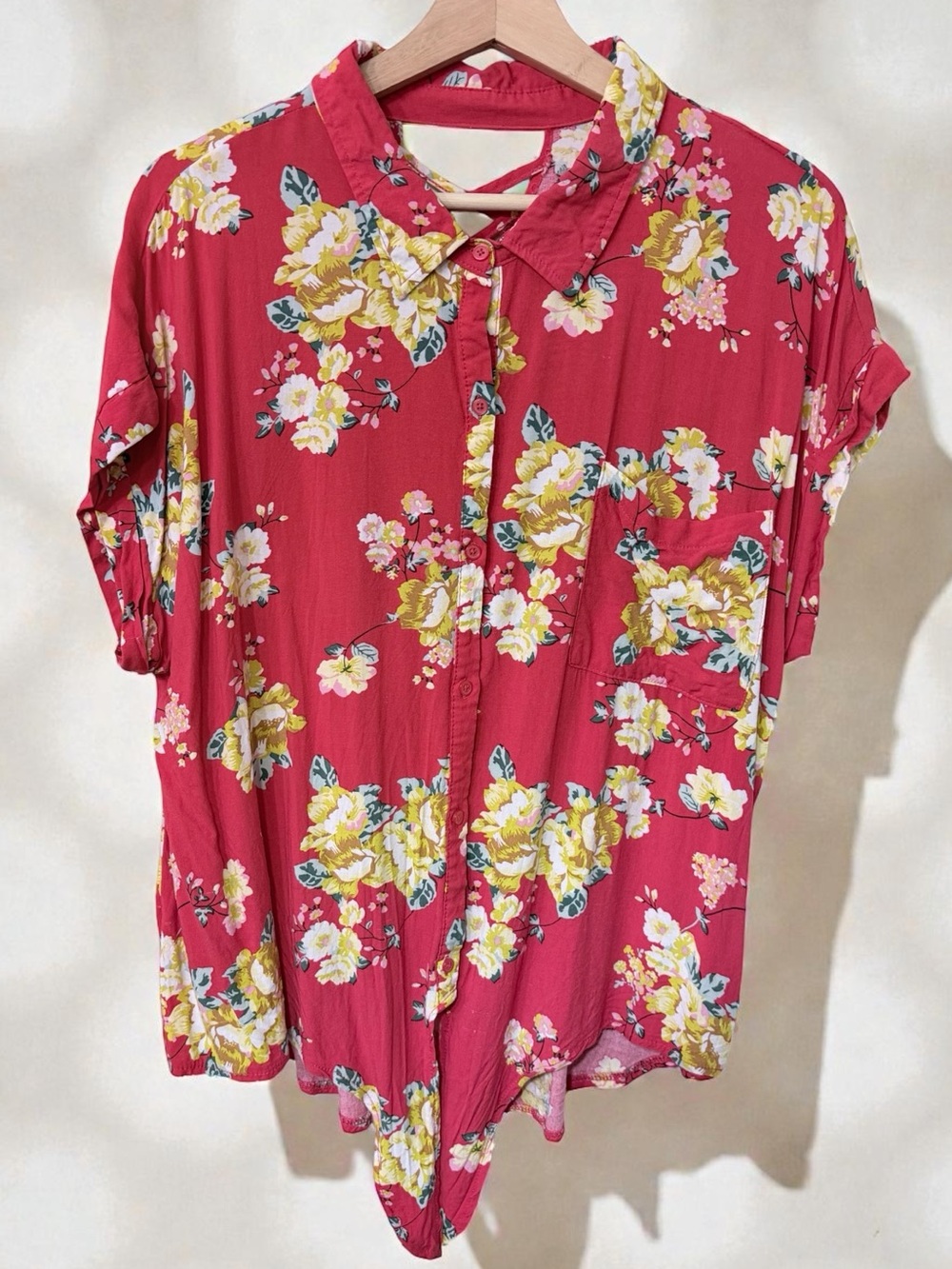Vintage No Boundaries Floral Top 3X
